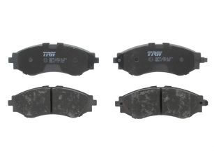 Купить GDB3171 TRW Тормозные колодки передние Такума (1.6, 2.0) с звуковым предупреждением износа